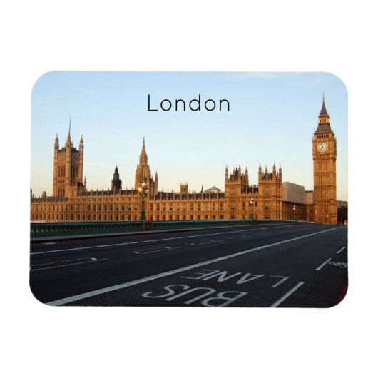 Flexible Houses of Parliament, London Magnet (Horizontal)
