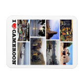 Flexible I LOVE Cameroon - Magnet (Horizontal)