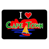 Flexible I Love Cape Town Table Mountain Large Flexi Magnet (Horizontal)