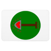 Flexible I Love Gardening Magnet (Horizontal)