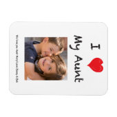 Flexible I Love My Tante Photo Magnet Keepsaké (Horizontal)