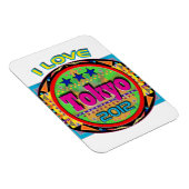 Flexible I LOVE Tokyo Emblem #1 2012 Magnet (Côté Droit)