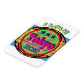 Flexible I LOVE Tokyo Emblem #1 2012 Magnet (Côté Gauche)