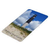 Flexible Ile de chêne, Magnet de Caroline du Nord (Côté Gauche)