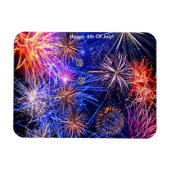 Flexible Image Fireworks pour Photo Magnet (Horizontal)
