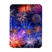 Flexible Image Fireworks pour Photo Magnet (Vertical)