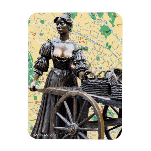 Flexible Image irlandaise de Photo Magnet (Vertical)