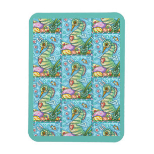 Flexible Imaginaire DE PÂQUES, PRINTEMPS SEAHORSE MAGNET DE