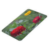 Flexible Impressionniste Zinnia Magnet (Côté Gauche)
