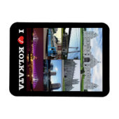 Flexible India - Kolkata - Mosaic - Magnet (Horizontal)