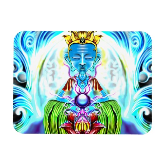 Flexible Indra Magnet 3 pouces X 4 pouces (Horizontal)