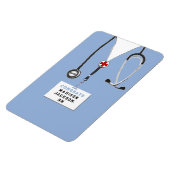 Flexible Infirmière Infirmière Magnet de graduation (Côté Gauche)