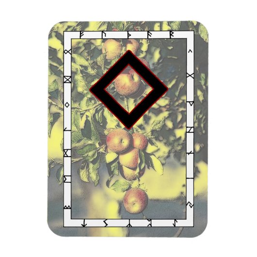 Flexible Ingwaz Rune Magnet - Héros ! (Vertical)