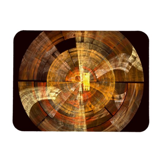 Flexible Intégrité Art Abstrait Magnet Premium (Horizontal)