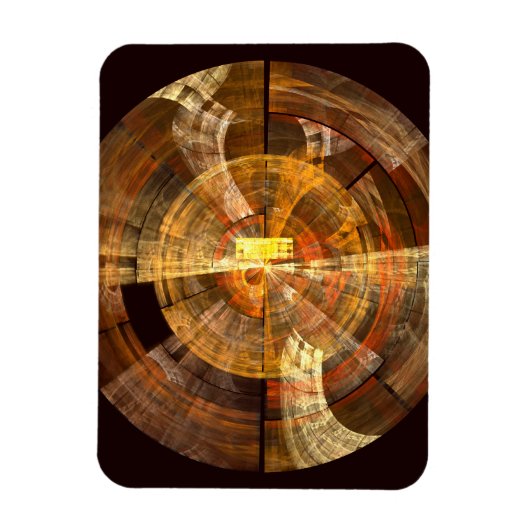 Flexible Intégrité Art Abstrait Magnet Premium (Vertical)