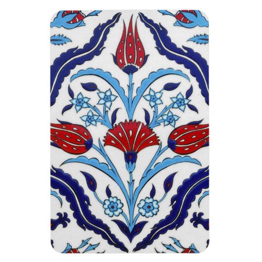 Flexible Iznik carreaux Premium Magnet (Vertical)