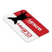 Flexible Jack Russell Chi, Lave-vaisselle Magnet - Lait Pro (Côté Droit)