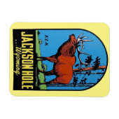 Flexible Jackson Hole, Wyoming Magnet (Horizontal)