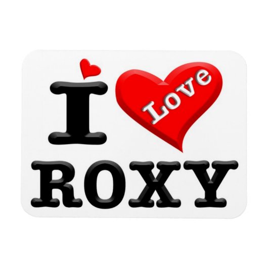 FLEXIBLE J'ADORE ROXY MAGNET (Horizontal)