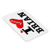 FLEXIBLE J'AIME BRIAN MAGNET (Côté Droit)