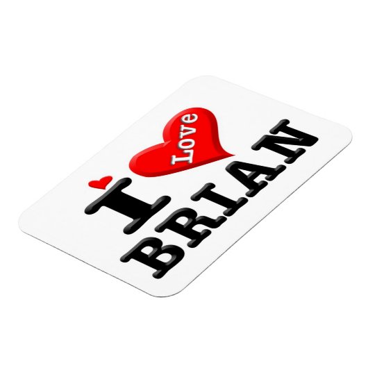 FLEXIBLE J'AIME BRIAN MAGNET (Côté Gauche)