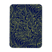 Flexible Japanese Art Pattern Magnet (Vertical)