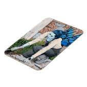Flexible Jardinier de fées foncées Imaginaire Art Magnet ph (Côté Gauche)