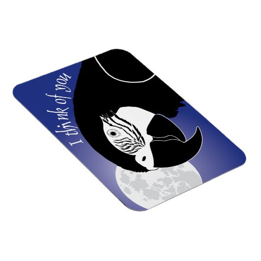 Flexible Je pense à vous Premium Flexi Magnet (Côté Droit)