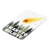 Flexible Je veux croire Asteroid Magnet (Côté Gauche)