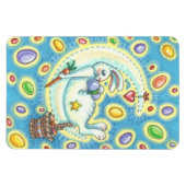 Flexible JELLY BEAN RÊVES EASTER BUNNY MAGNET Rectangle Lg (Horizontal)