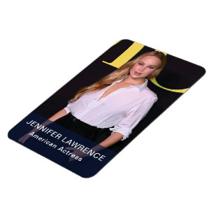 Flexible Jennifer Lawrence, Actrice américaine - Magnet pho