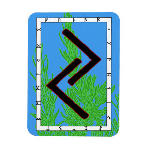 Flexible Jera Viking Rune Magnet - Harvest!