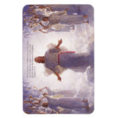 Flexible Jésus et ses Anges 1 Magnet Premium (Vertical)