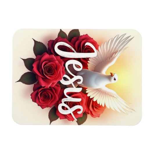 Flexible Jésus Magnet (Horizontal)