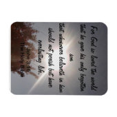 Flexible John 3:16 Magnet (Horizontal)