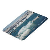 Flexible Jokulsarlon Islande Magnet (Côté Gauche)