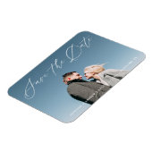 Flexible Joli Script | Magnet de Save The Date (Côté Gauche)