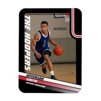 Flexible Joueur de basketball Magnet Photo Personnalisé Noi