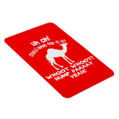 Flexible Jour de la Humpe Chameau Whoot Flexi Magnet (Côté Droit)