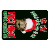 Flexible Jour Hump Camel Noël 2013 Flexi Fridge Magnet (Horizontal)