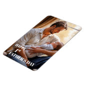 Flexible Joyeuse première Fête des pères photo Flexi Magnet (Côté Gauche)