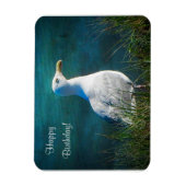 Flexible Joyeux Anniversaire Magnet de Mouette (Vertical)