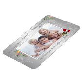 Flexible Joyeux Anniversaire maman Magnet photo (Côté Gauche)