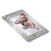 Flexible Joyeux Anniversaire maman Magnet photo (Côté Droit)