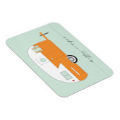 Flexible Joyeux Camper Magnet Orange (Côté Droit)