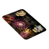 Flexible Joyeux Nouvel An Gnomes Magnet (Côté Droit)