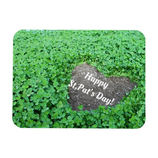 Flexible Joyeux Saint-Pat's Day Magnet (Horizontal)