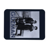 FLEXIBLE JUAN SR & JUANITA GUZMAN - MAGNET (Horizontal)