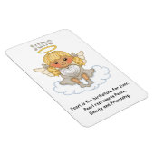 Flexible Juin Ange Birthstone Angel Blonde Premium Magnet (Côté Droit)