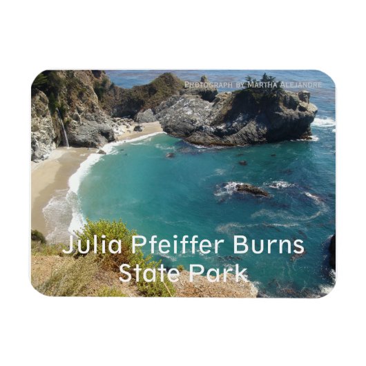 Flexible Julia Pfeiffer Burns State Park Magnet (Horizontal)